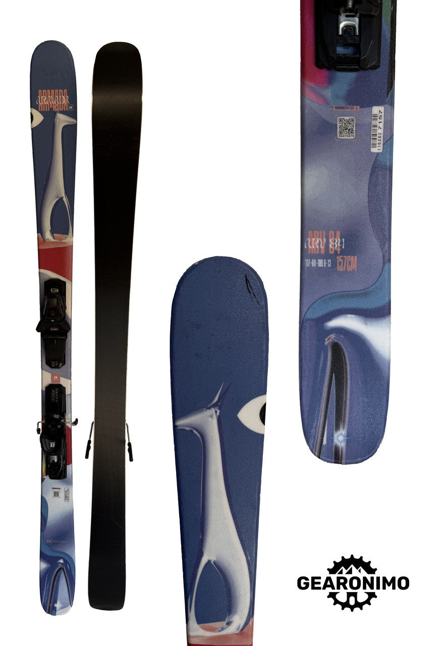Armada ARV 84 Skis with Armada 10 bindings - 157cm - image 4