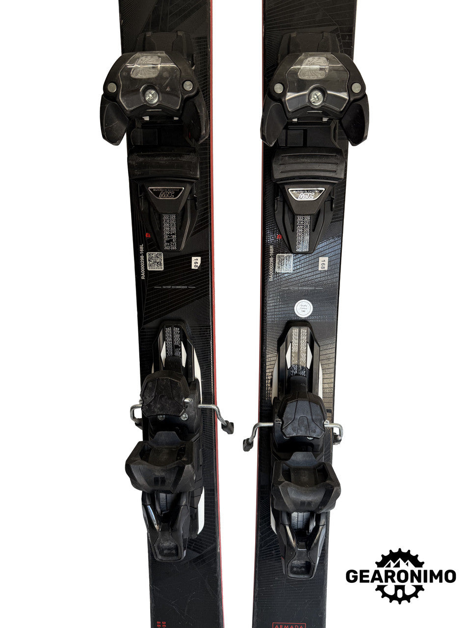 Armada Declivity 88 with Armada 11 bindings - 168cm - image 3