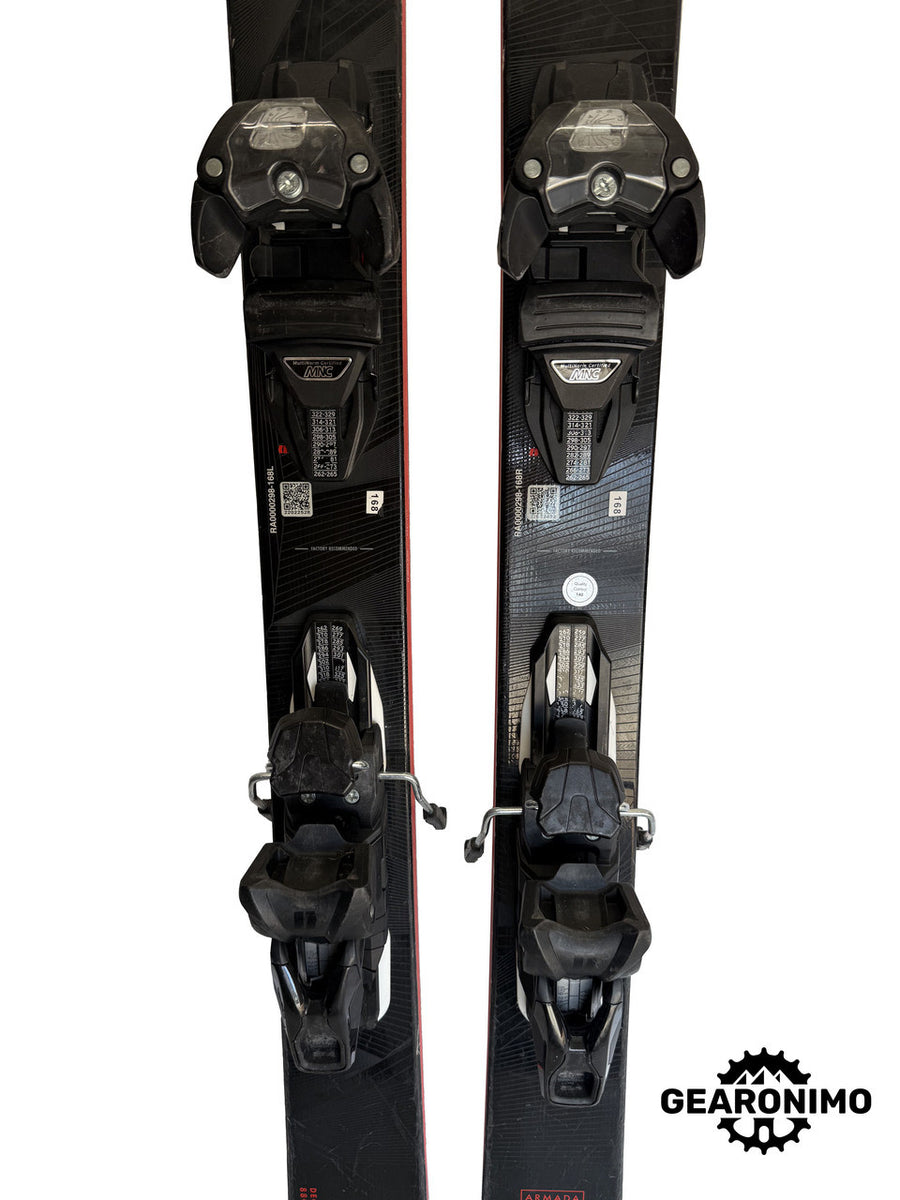 Armada Declivity 88 with Armada 11 bindings - 168cm - image 3