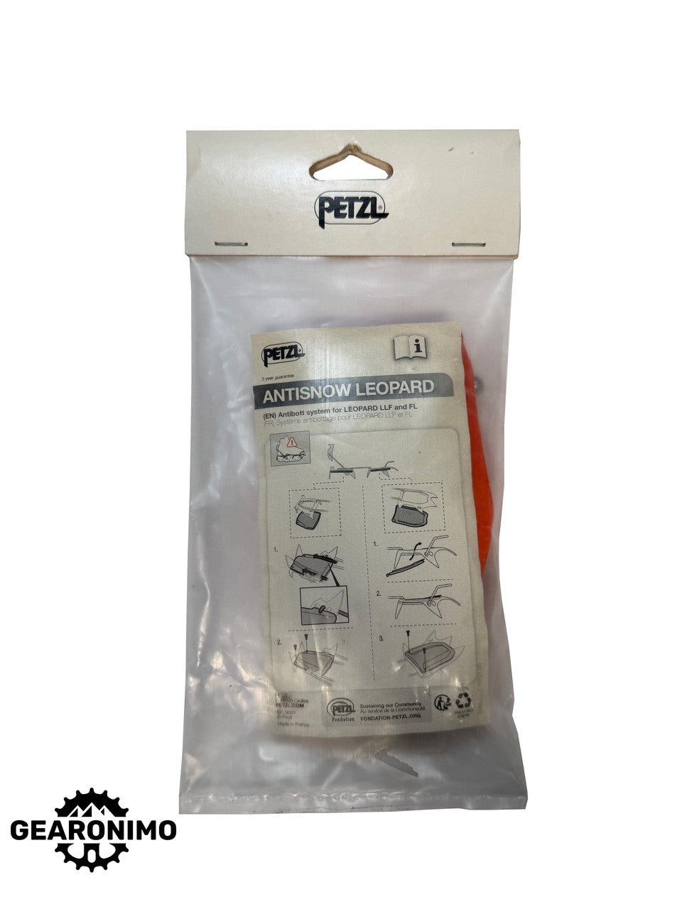 Petzl Antisnow Leopard (anti-balling plate) - image 2