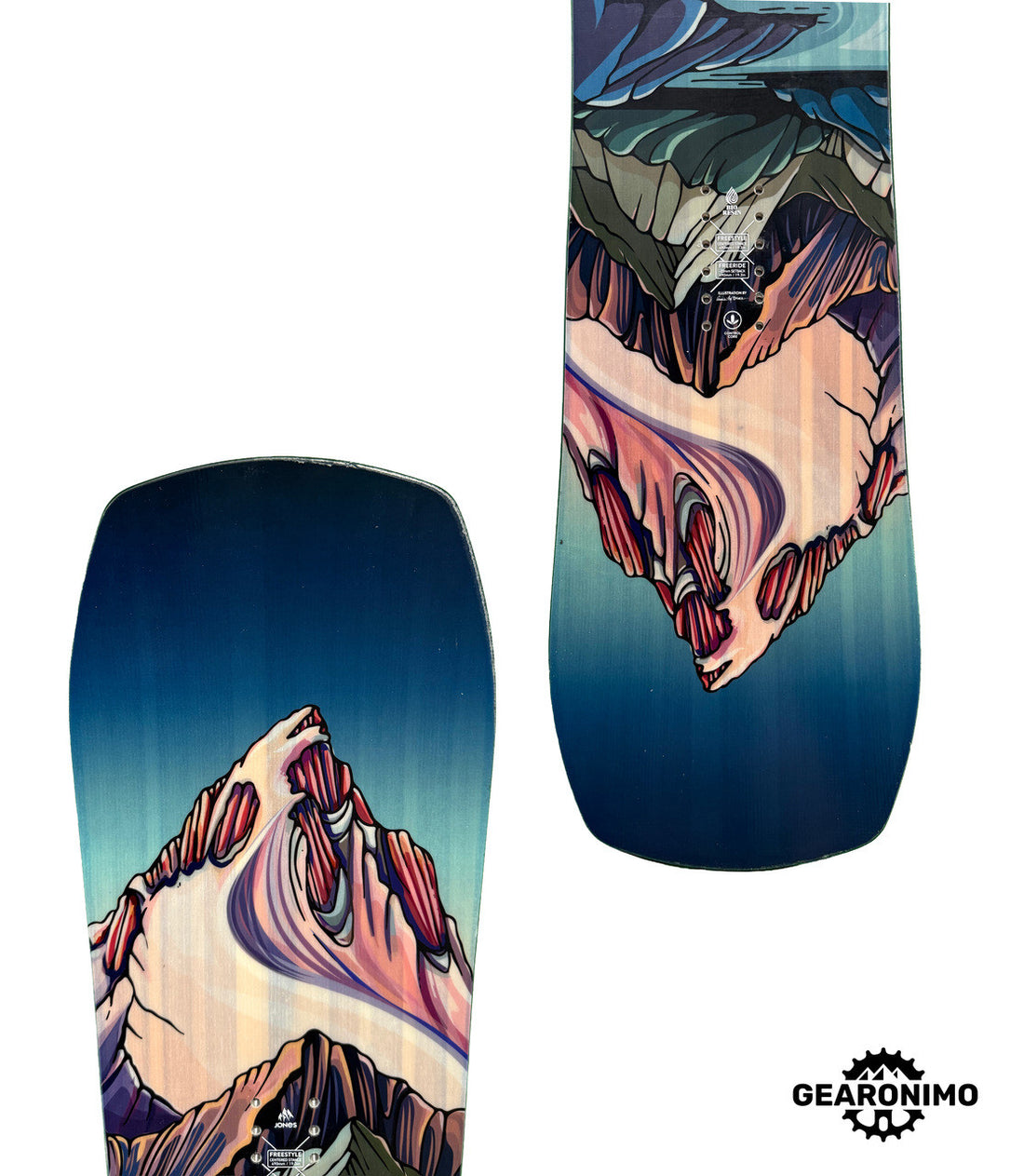 Jones Twin Sister Snowboard - 140cm - image 2