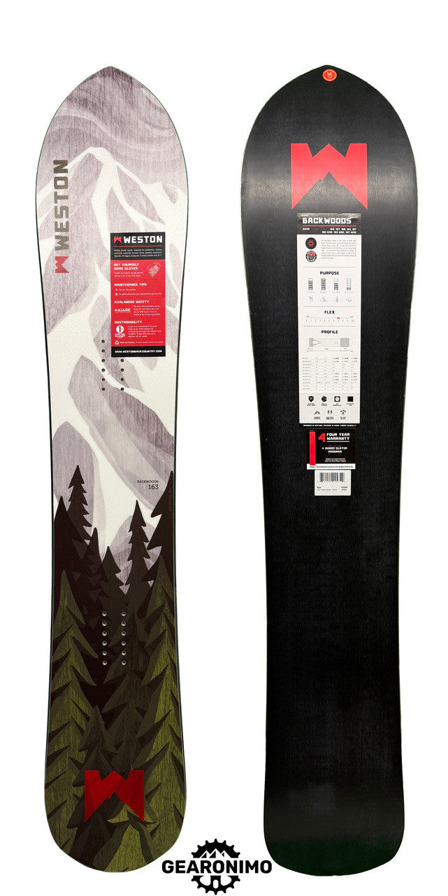 Weston Backwoods Snowboard - 163cm - image 1