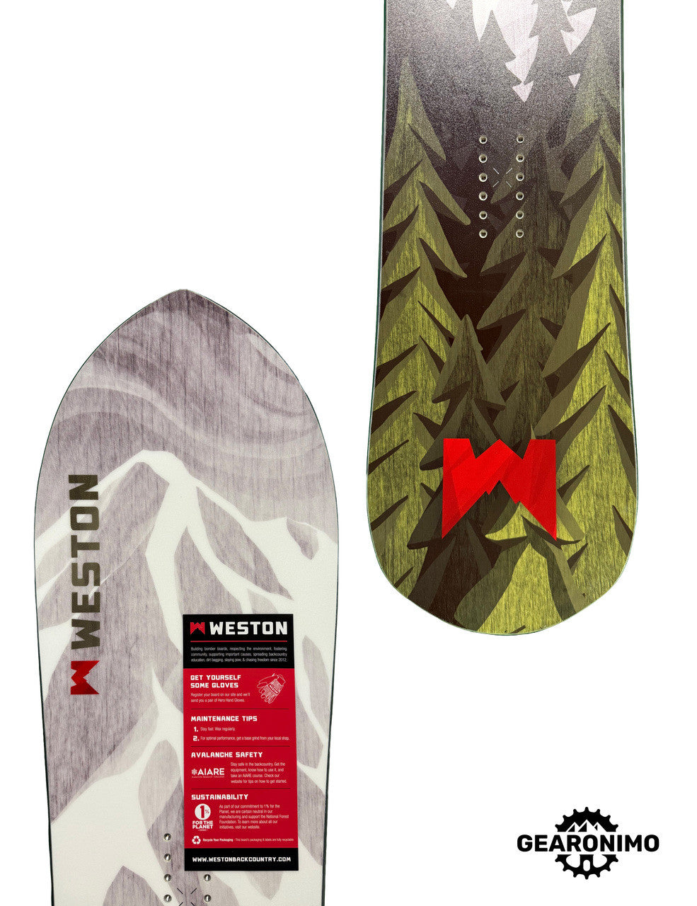 Weston Backwoods Snowboard - 163cm - image 2