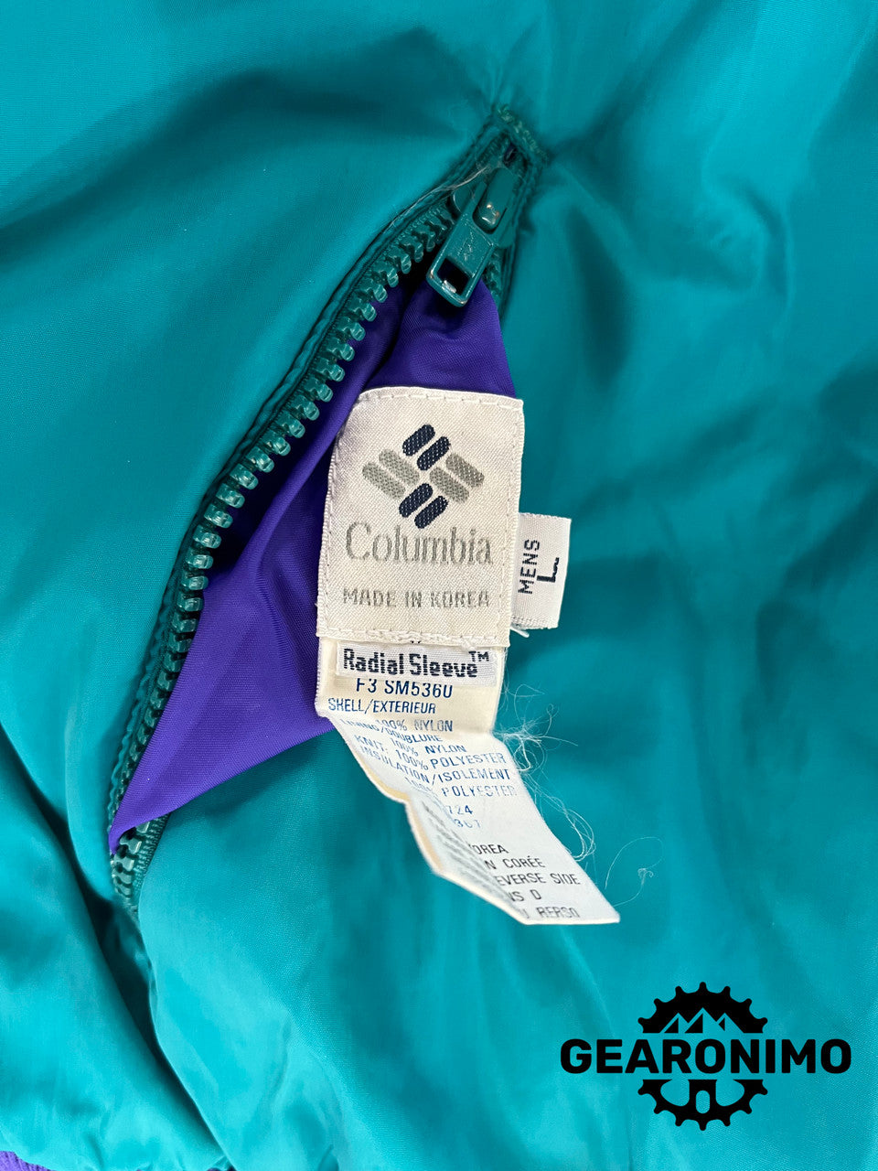 Vintage Columbia Reversible Jacket (Sz L) - image 5
