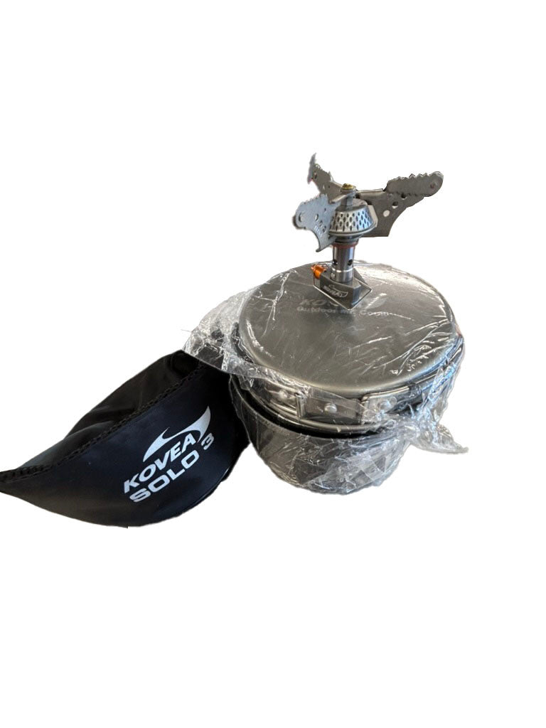 Kovea Solo 3 Camp Stove and Pots set - image 2