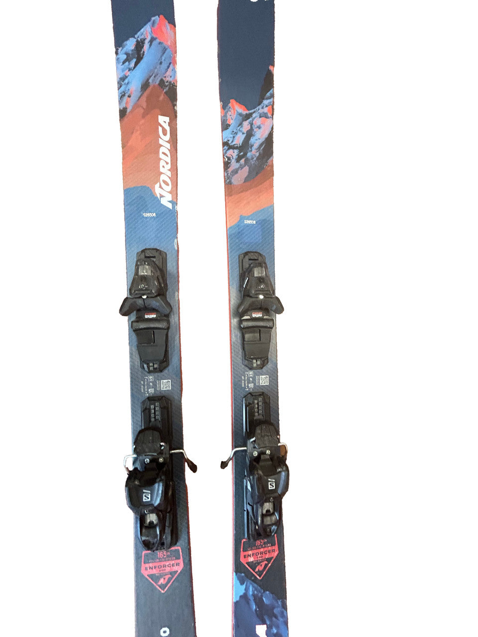 Nordica Enforcer 100 Skis With Salomon 3M 10 Bindings - 165cm (A) - image 4