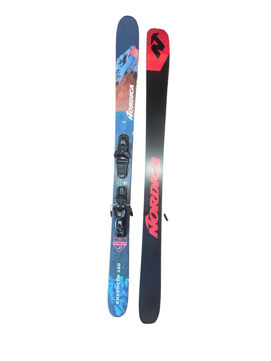 Nordica Enforcer 100 Skis With Salomon 3M 10 Bindings - 165cm (A) - image 6