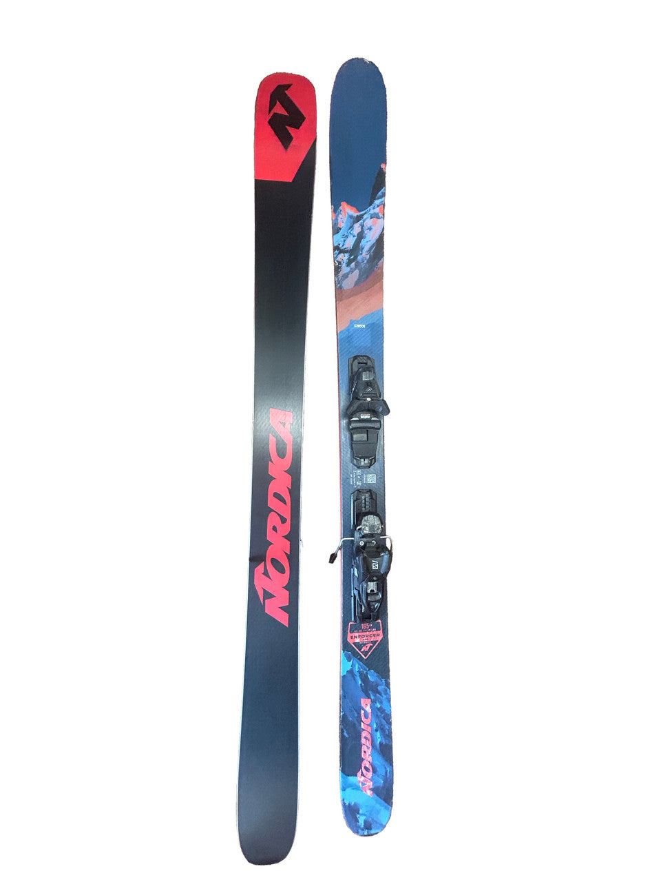 Nordica Enforcer 100 Skis With Salomon 3M 10 Bindings - 165cm (A) - image 7