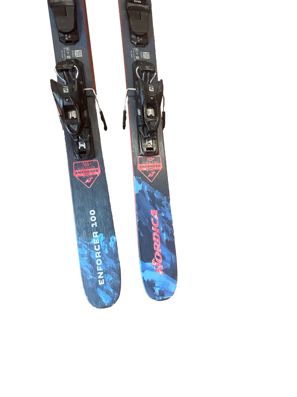 Nordica Enforcer 100 Skis With Salomon 3M 10 Bindings - 165cm (A) - image 5