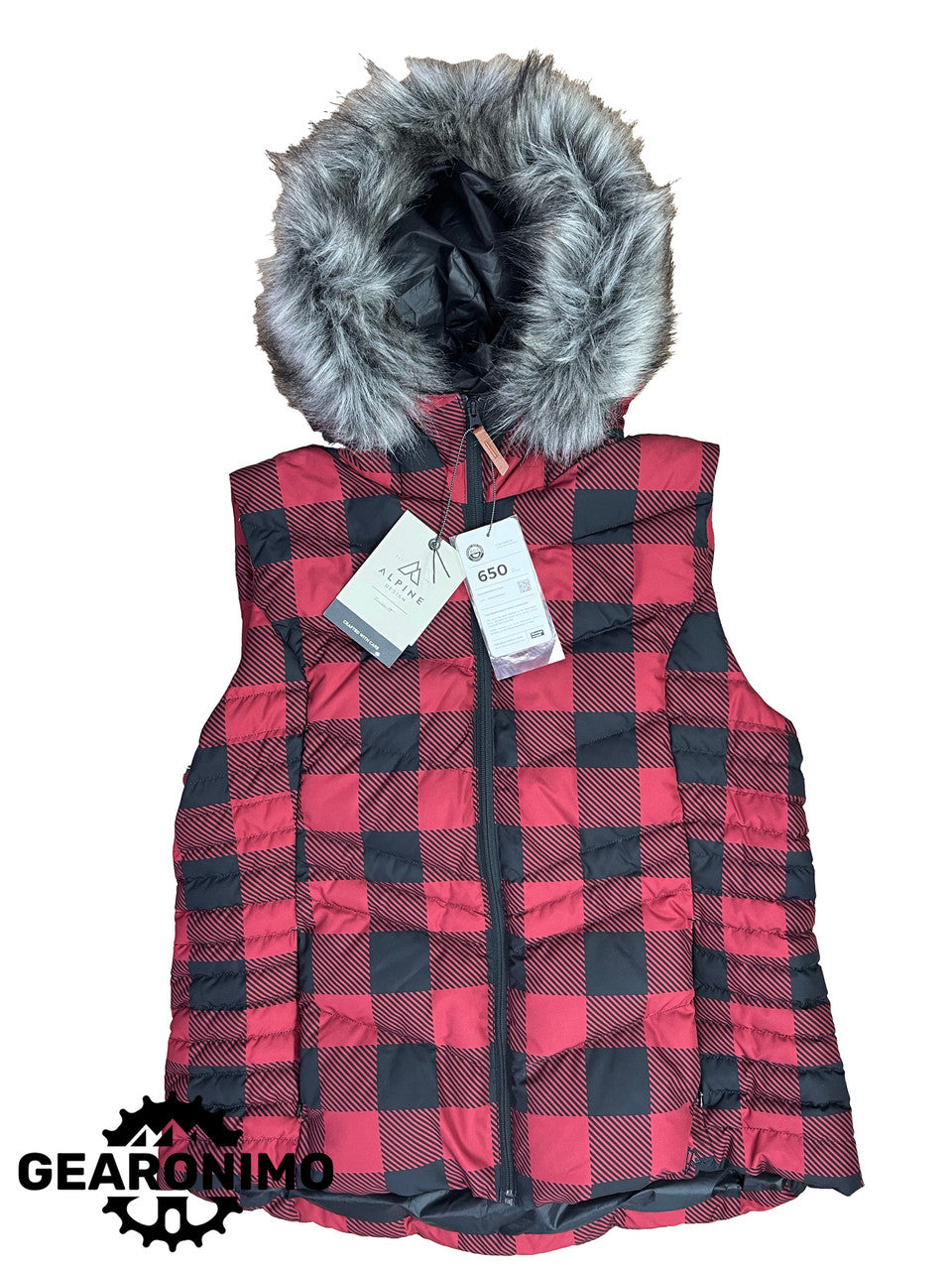Alpine Design Down Hooded Vest Wmn Xl - image 5