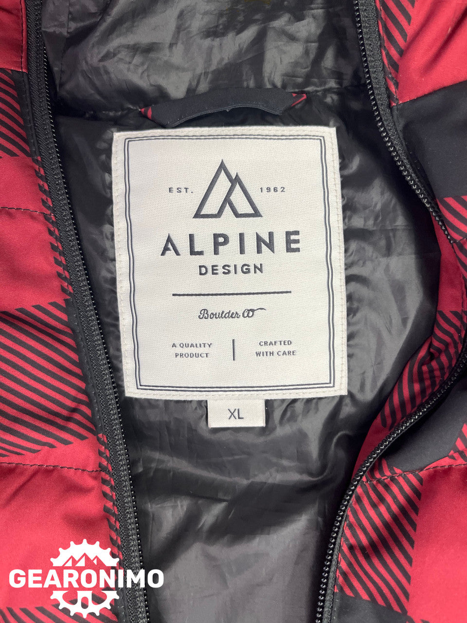 Alpine Design Down Hooded Vest Wmn Xl – Gearonimo Sports