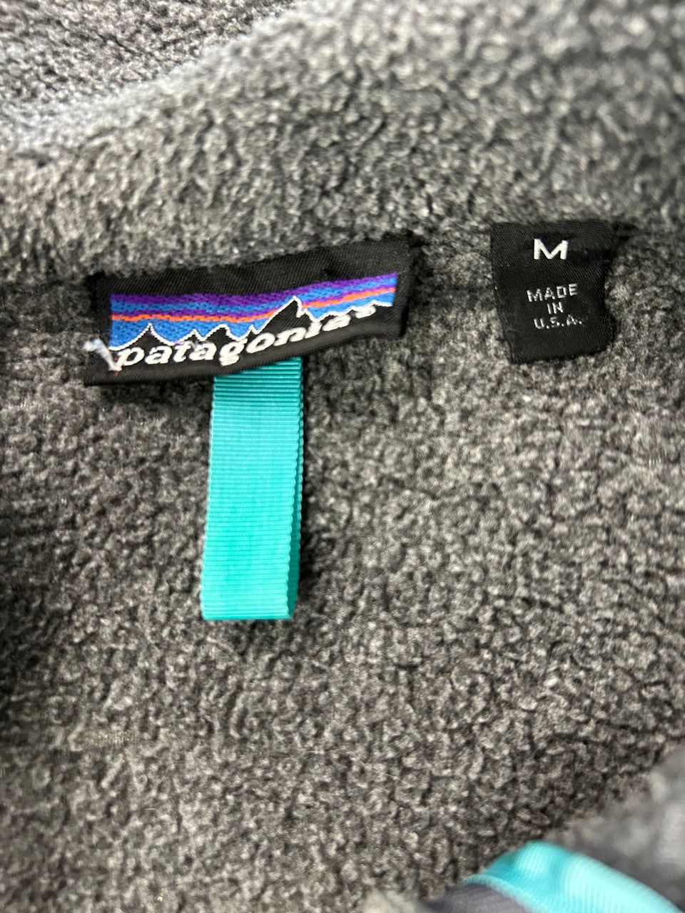 Patagonia vintage full zip fleece - Size Medium/Large - image 2