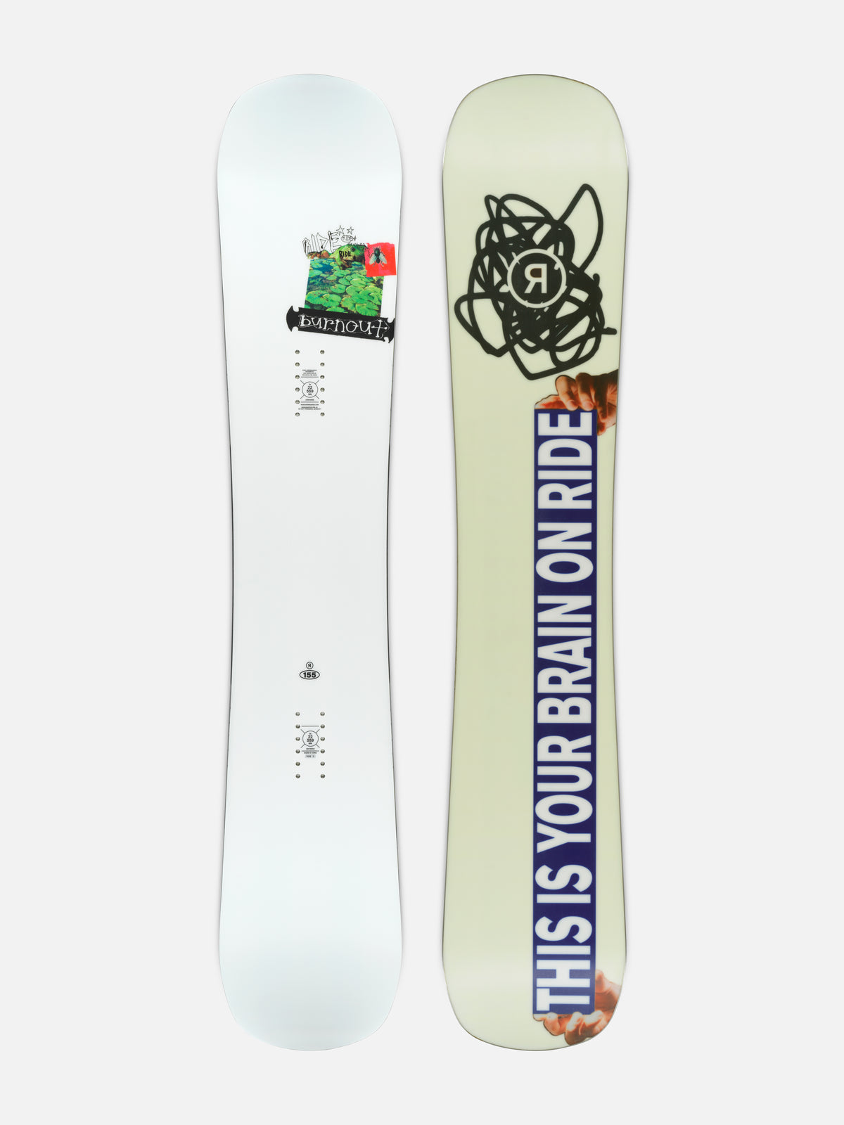Ride Burnout Snowboard (26/27) - 155cm