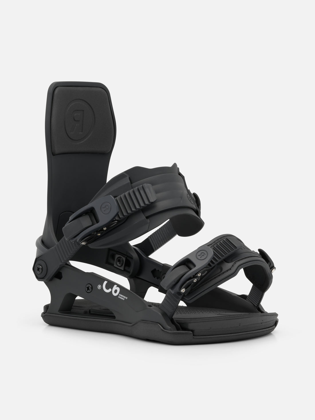 Ride C-6 Snowboard Bindings (26/27) - Black, Multiple Sizes