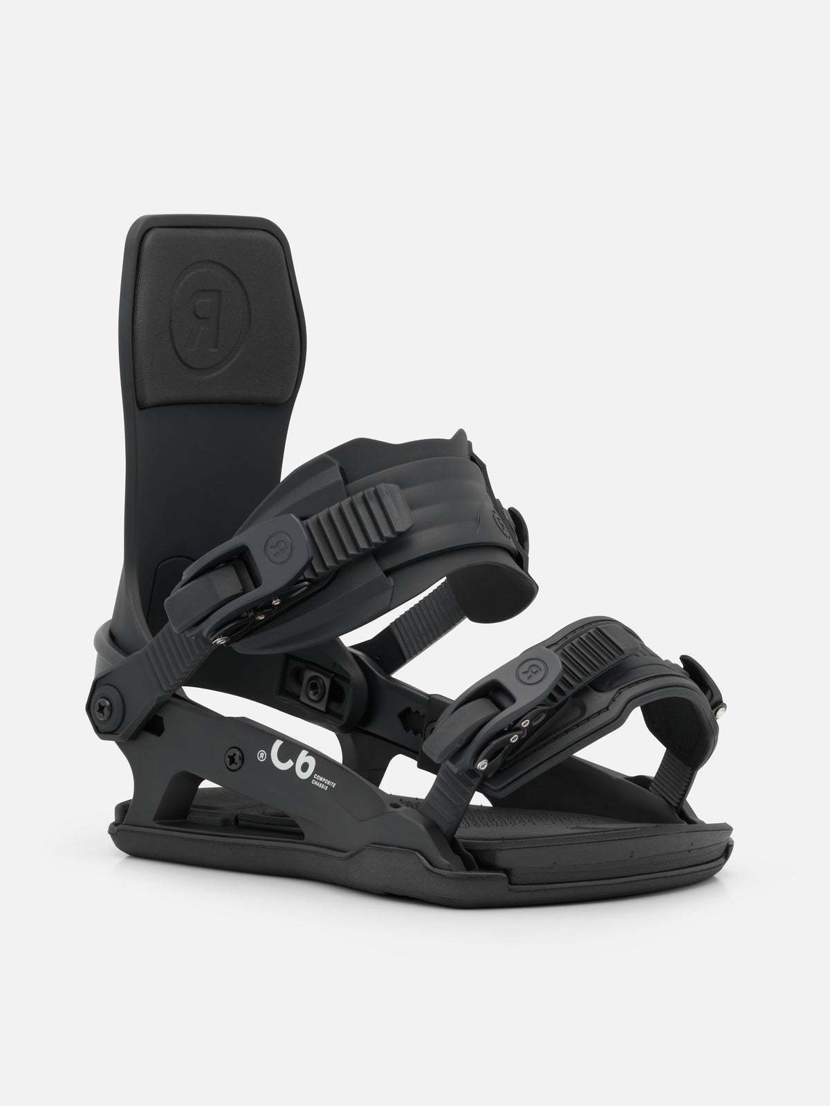 Ride C-6 Snowboard Bindings (26/27) - Black, Multiple Sizes