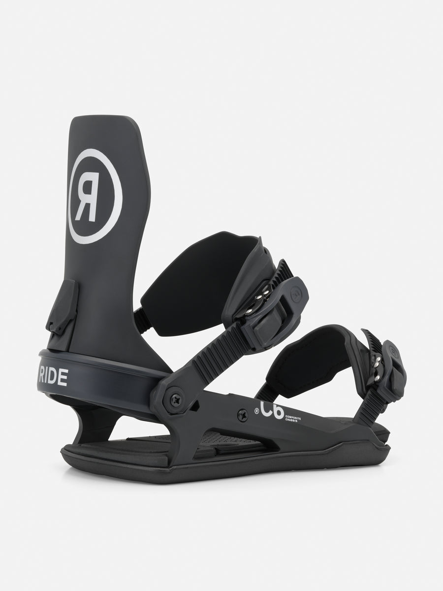 Ride C-6 Snowboard Bindings (26/27) - Black, Multiple Sizes