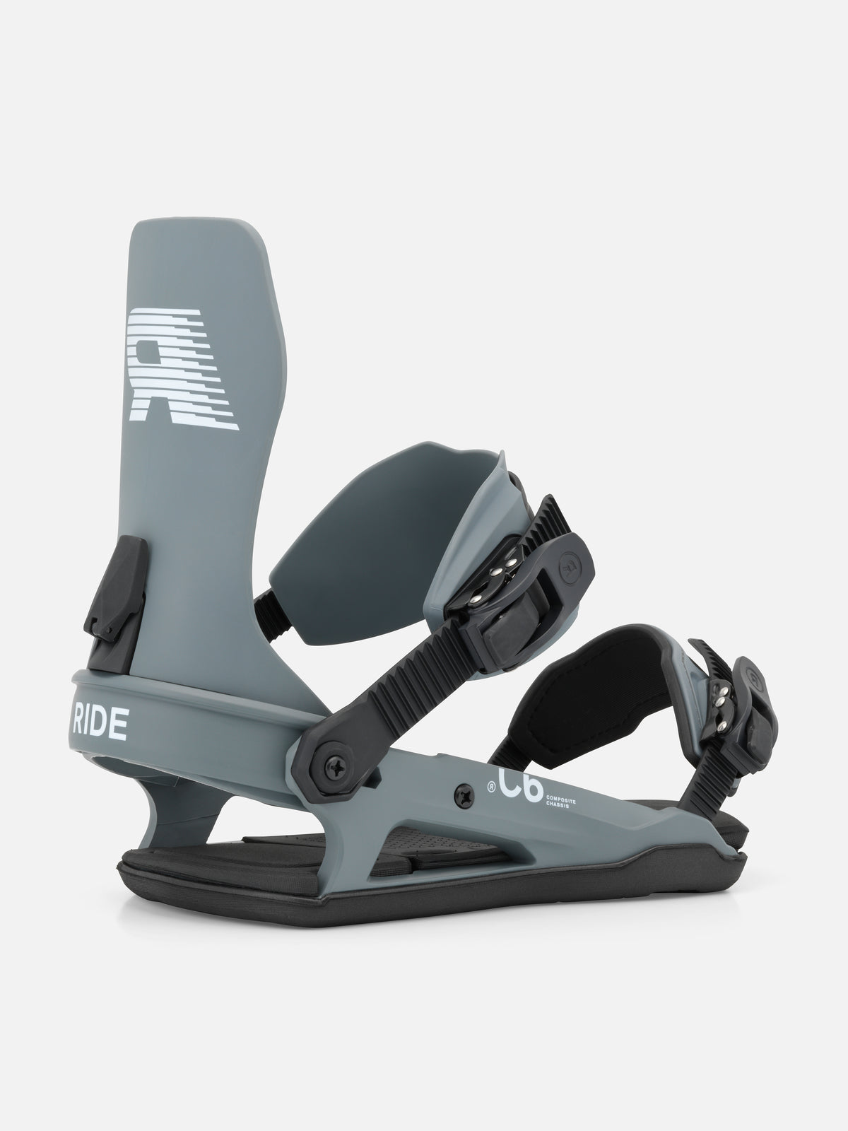 Ride C-6 Snowboard Bindings (26/27) - Black, Multiple Sizes