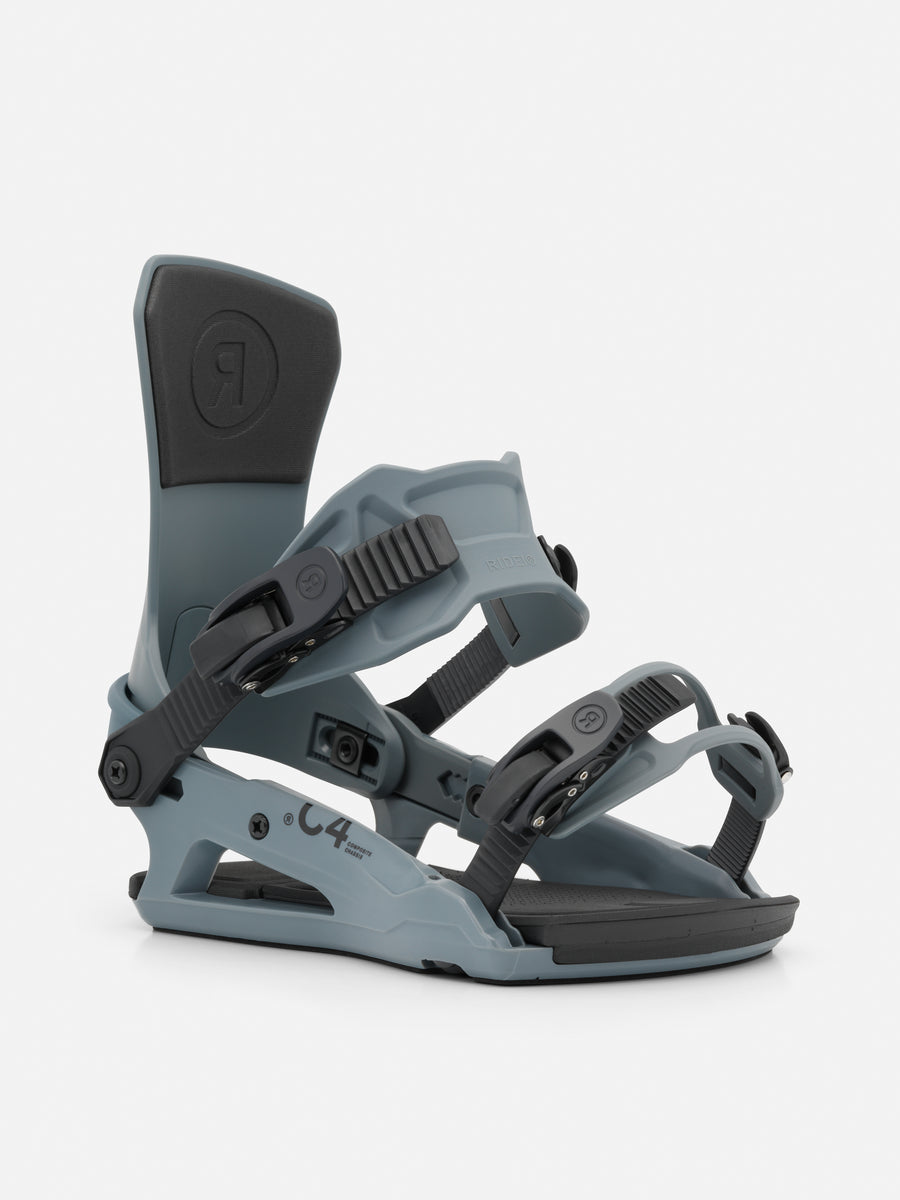 Ride C-4 Snowboard Bindings (26/27) - Size Medium, Multiple Colors