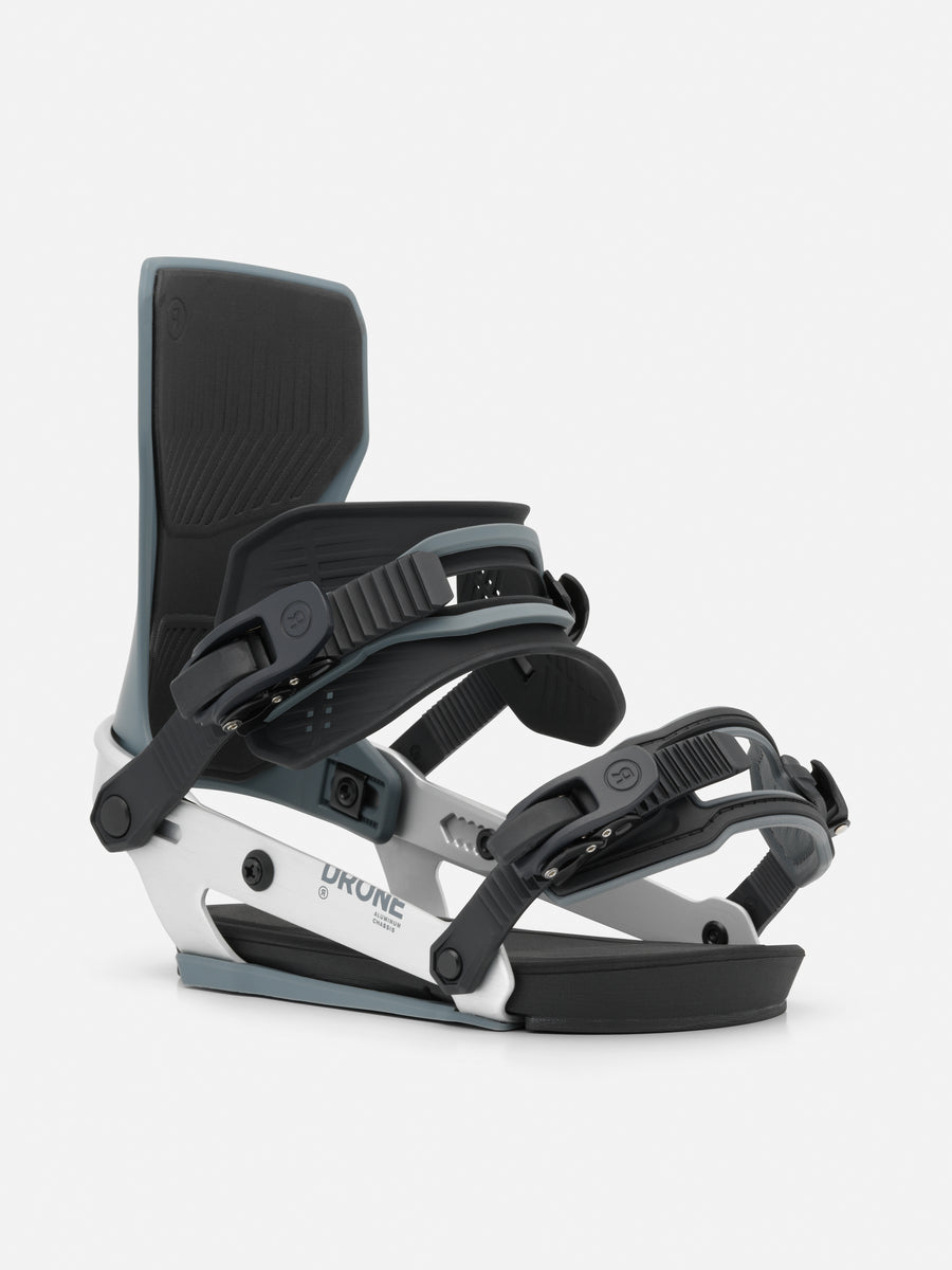 Ride Drone Men’s Snowboard Bindings (26/27) - Size Medium, Multiple Colors