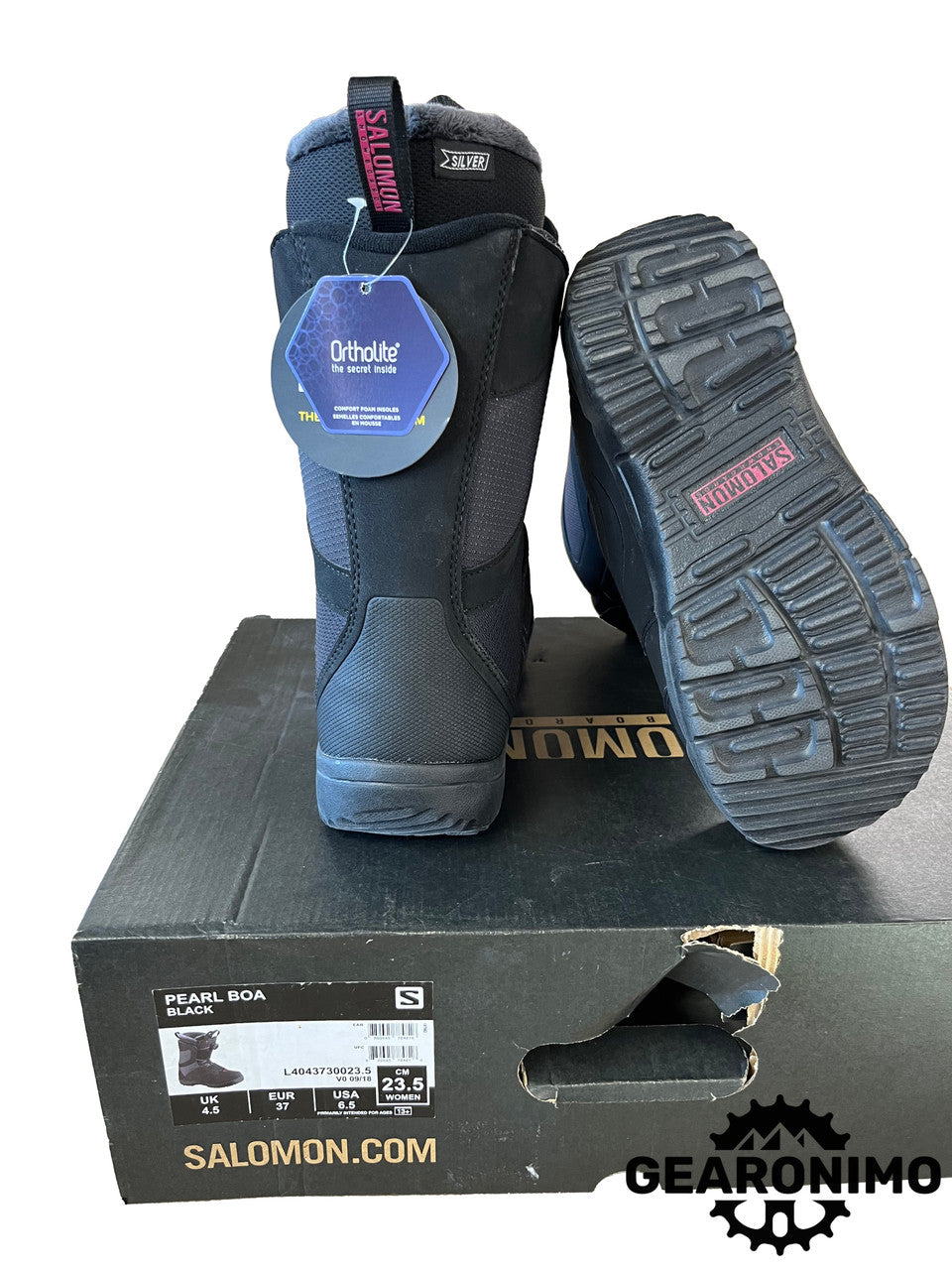 Salomon Pearl Boa Snowboard Boot - Women's 6.5 - image 1