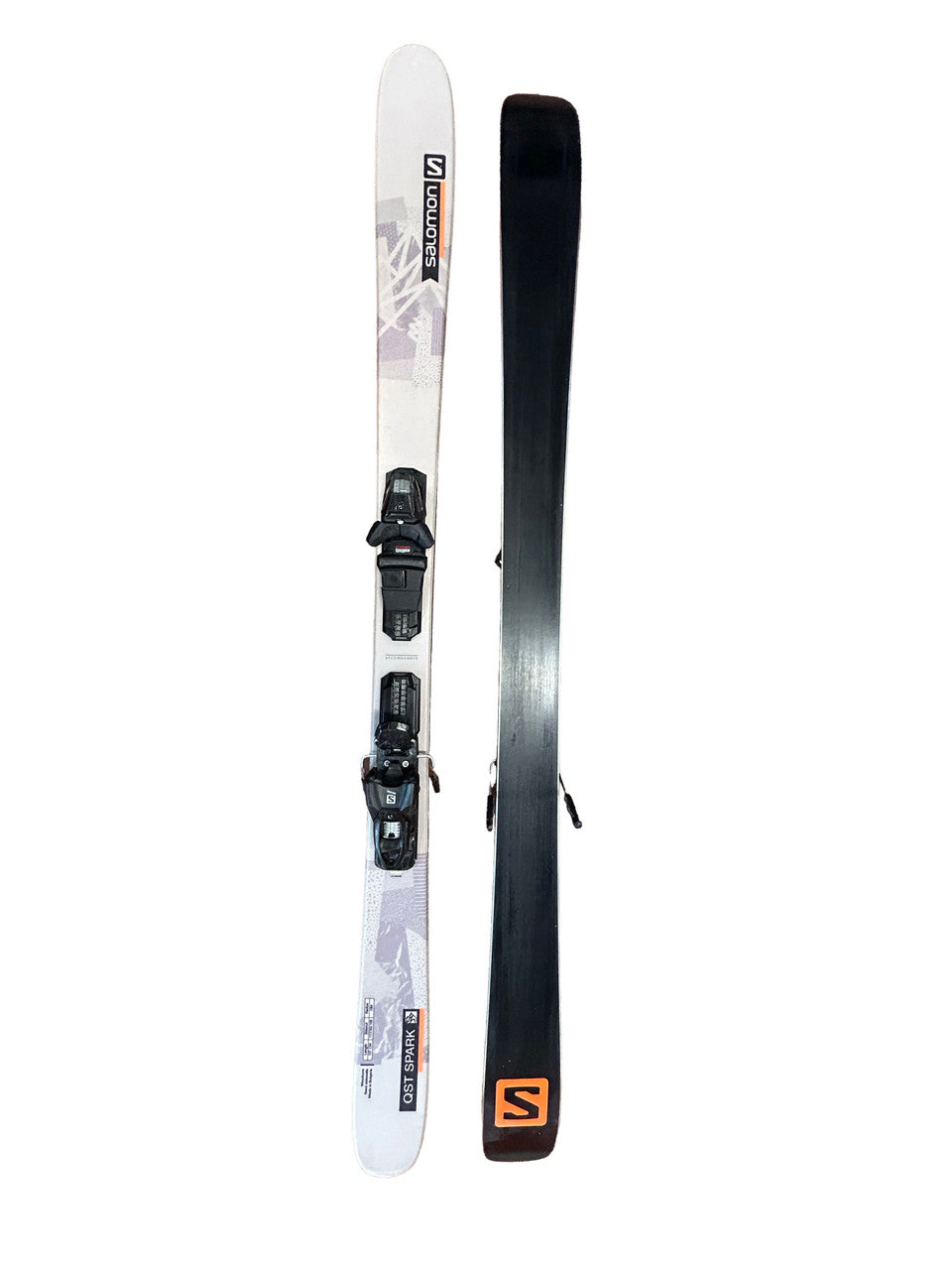 Salomon QST Spark 85 Skis with Salomon 3M 10 Bindings - 157cm (A) - image 1