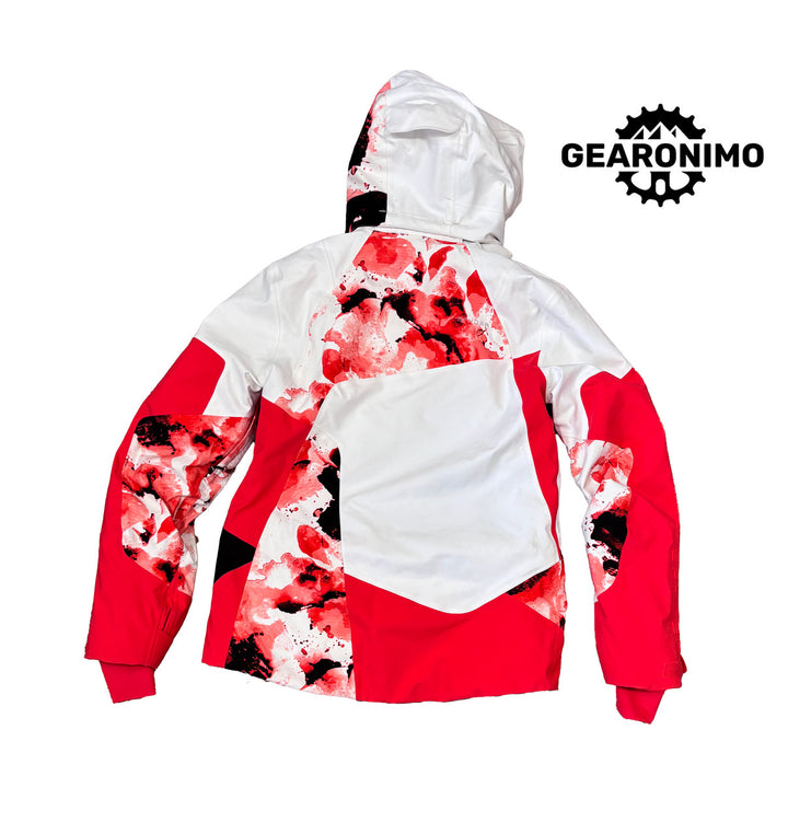 Women’s Spyder Leader GTX Jacket – White/Pink – Size 10 (Medium) - image 1