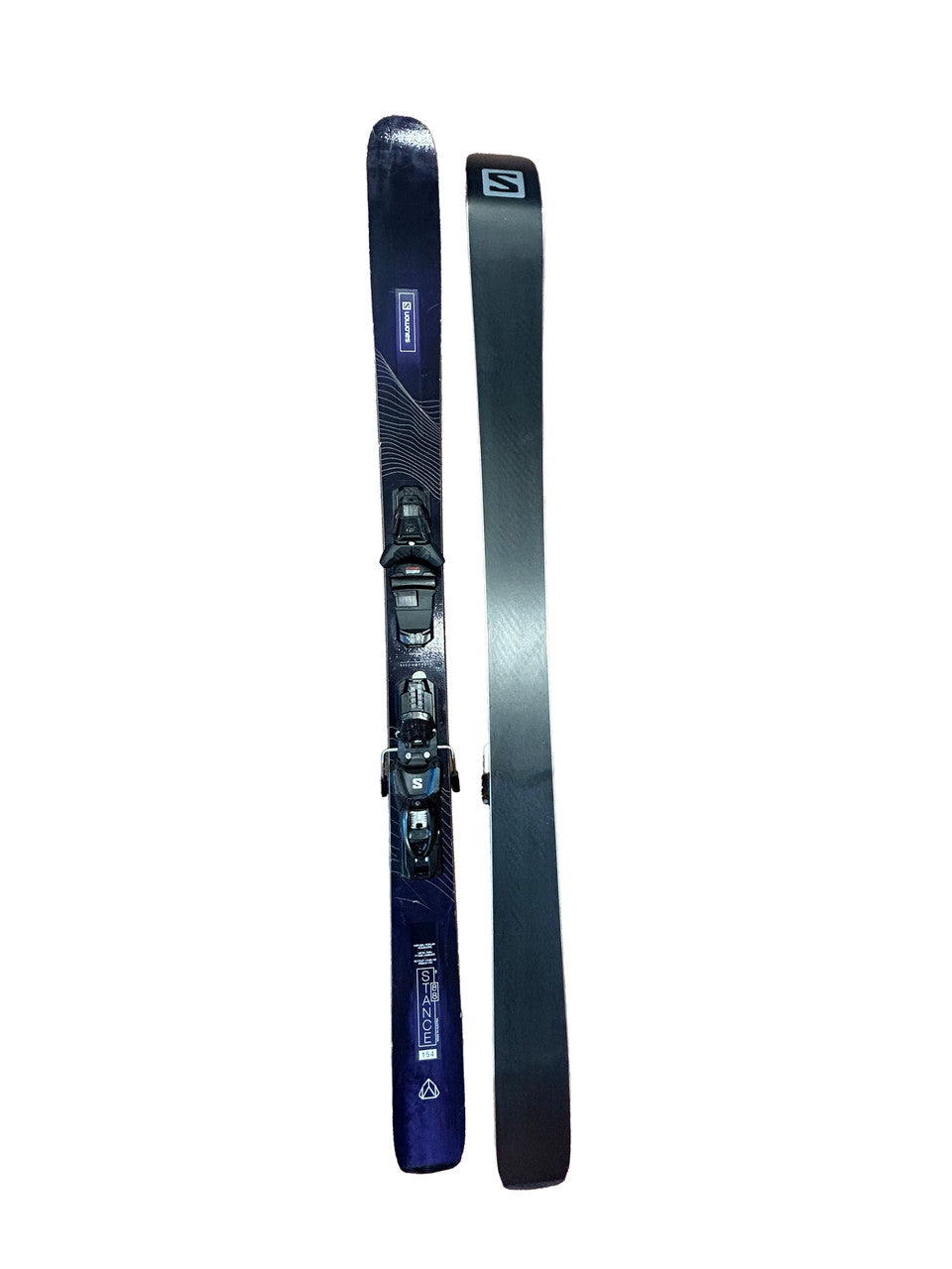 Salomon Stance 88 Skis With Salomon 3M 10 Bindings - 154cm (A) - image 4