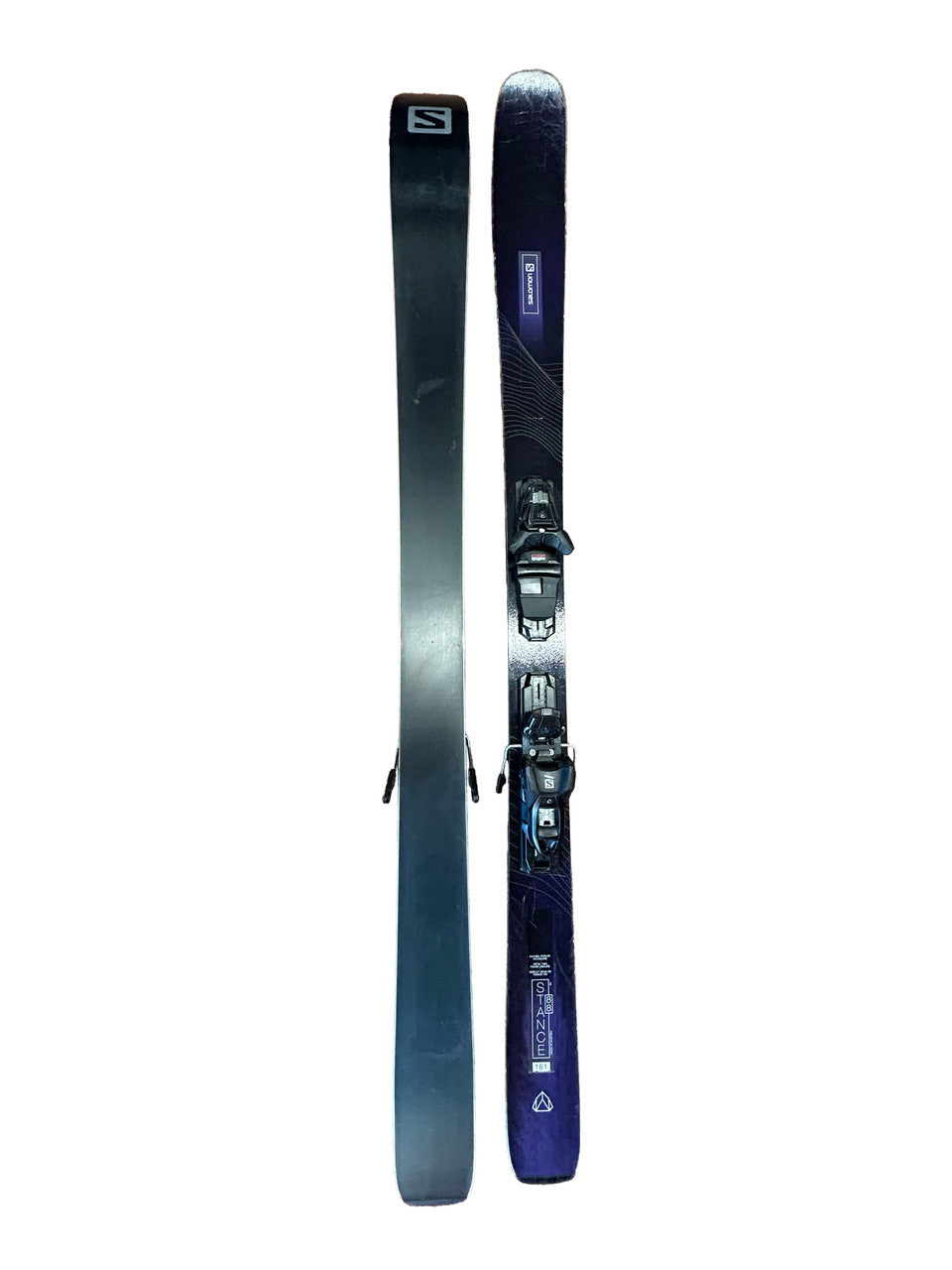 Salomon Stance 88 Skis With Salomon 3M 10 Bindings - 161cm (A) - image 3