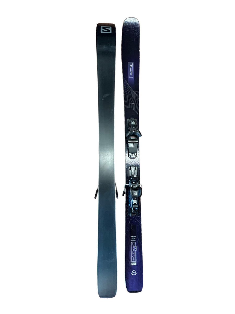 Salomon Stance 88 Skis With Salomon 3M 10 Bindings - 161cm (A) - image 3