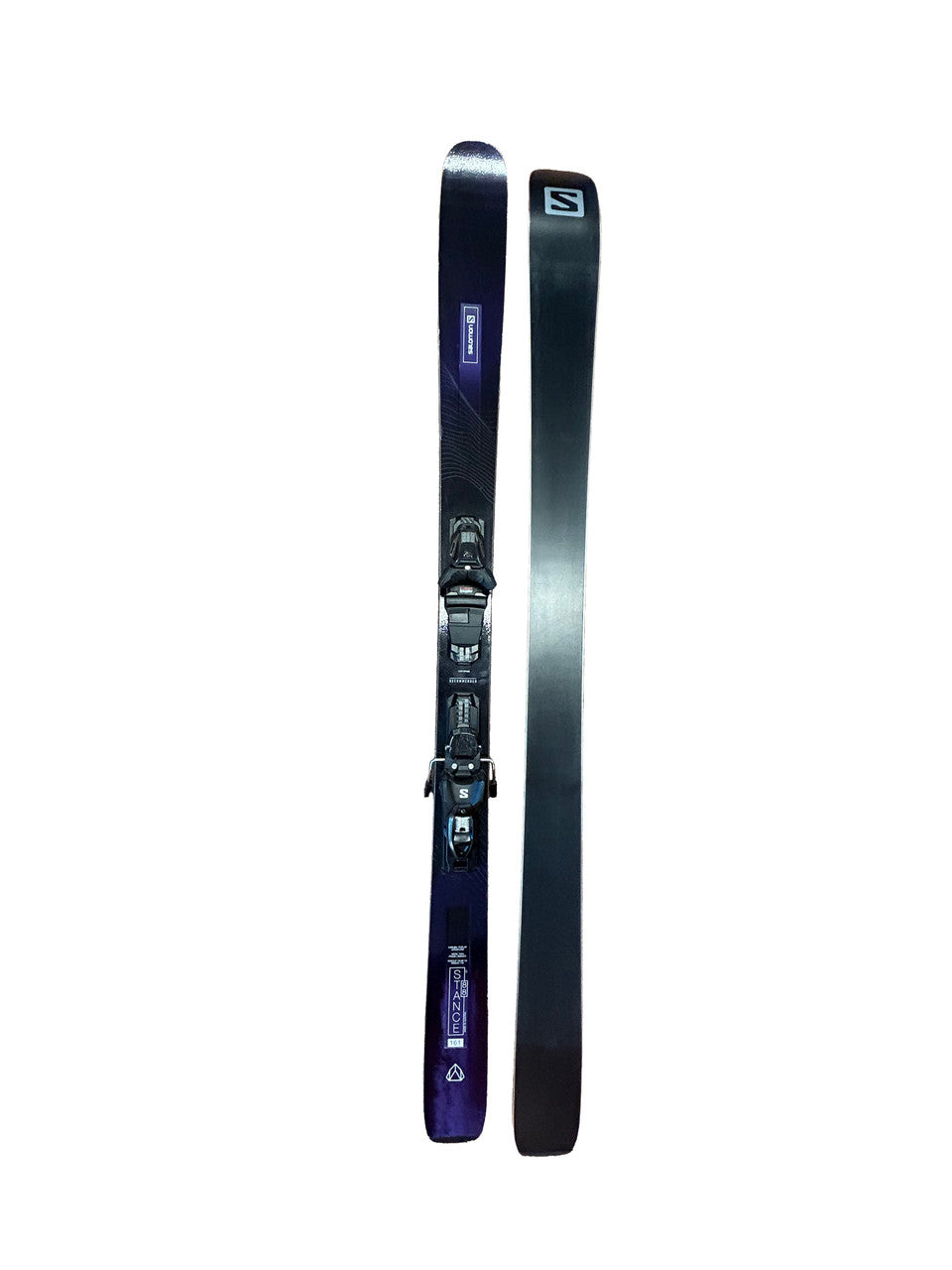 Salomon Stance 88 Skis With Salomon 3M 10 bindings - 161cm (B) - image 2