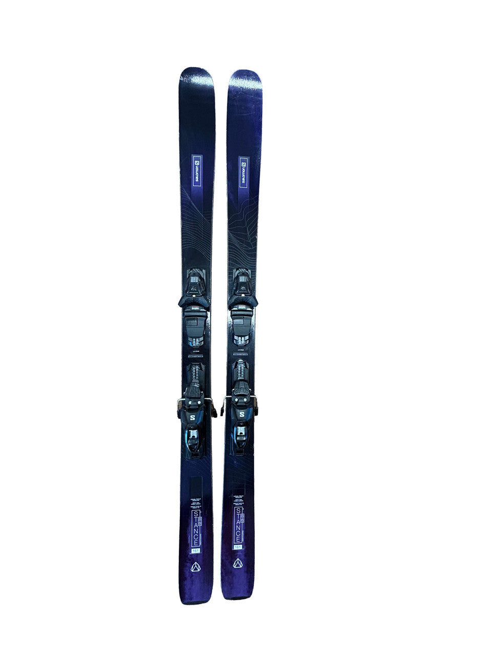 Salomon Stance 88 Skis With Salomon 3M 10 bindings - 161cm (B) - image 4