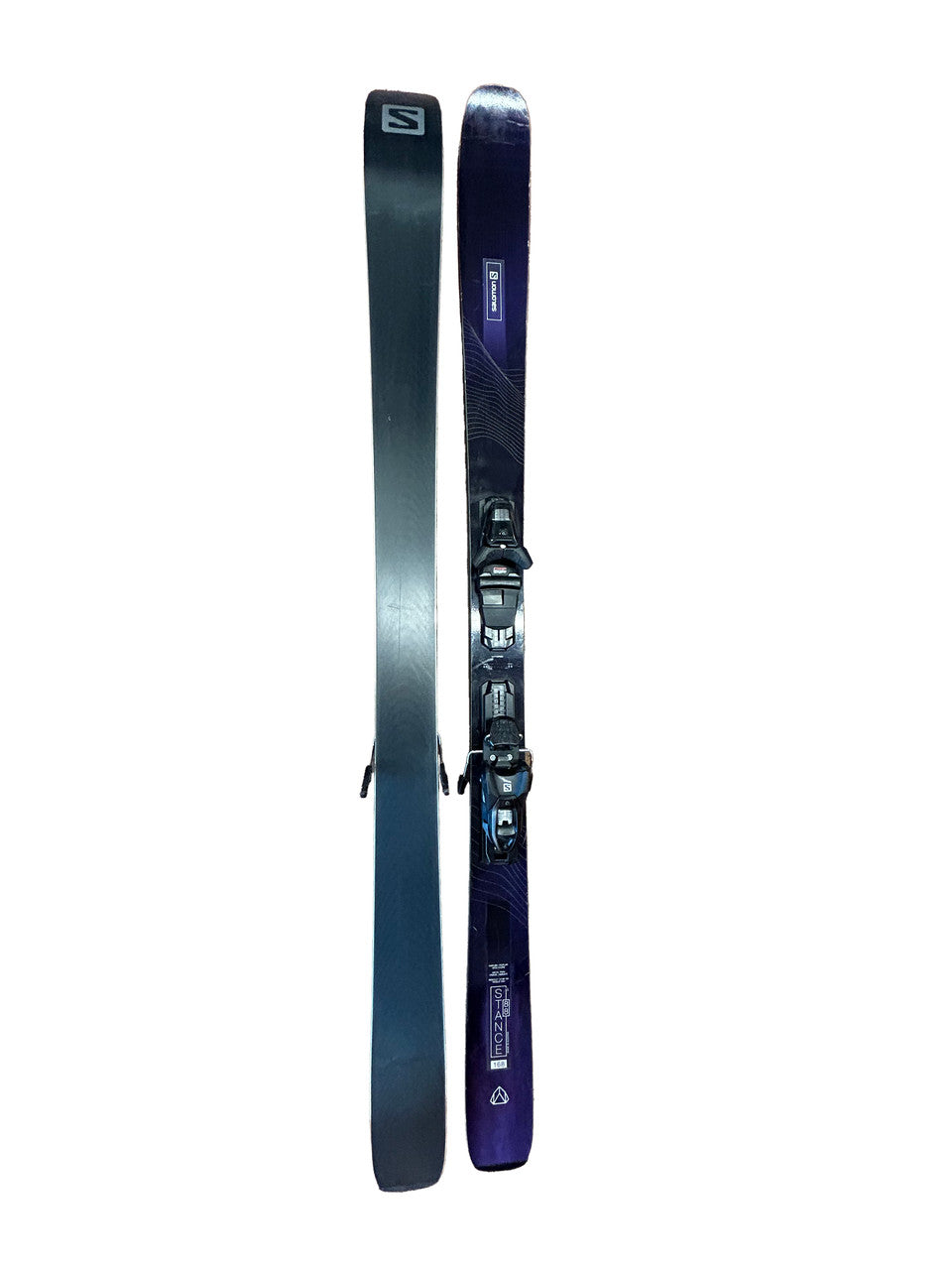 Salomon Stance 88 Skis With Salomon 3M 10 Bindings - 168cm (A) - image 8