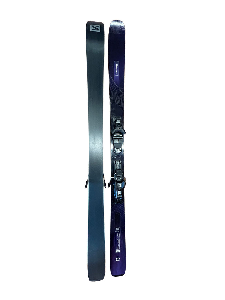 Salomon Stance 88 Skis With Salomon 3M 10 Bindings - 168cm (A) - image 8