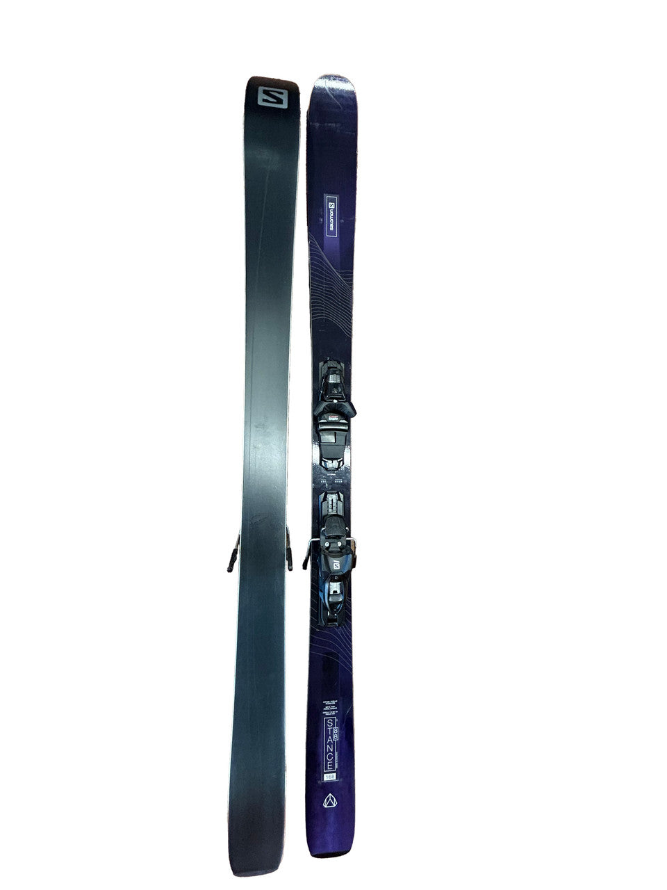 Salomon Stance 88 Skis With Salomon 3M 10 Bindings - 168cm (B) - image 2