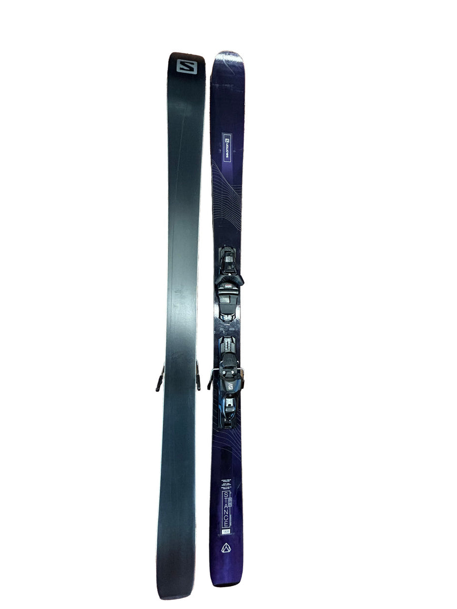 Salomon Stance 88 Skis With Salomon 3M 10 Bindings - 168cm (B) - image 2
