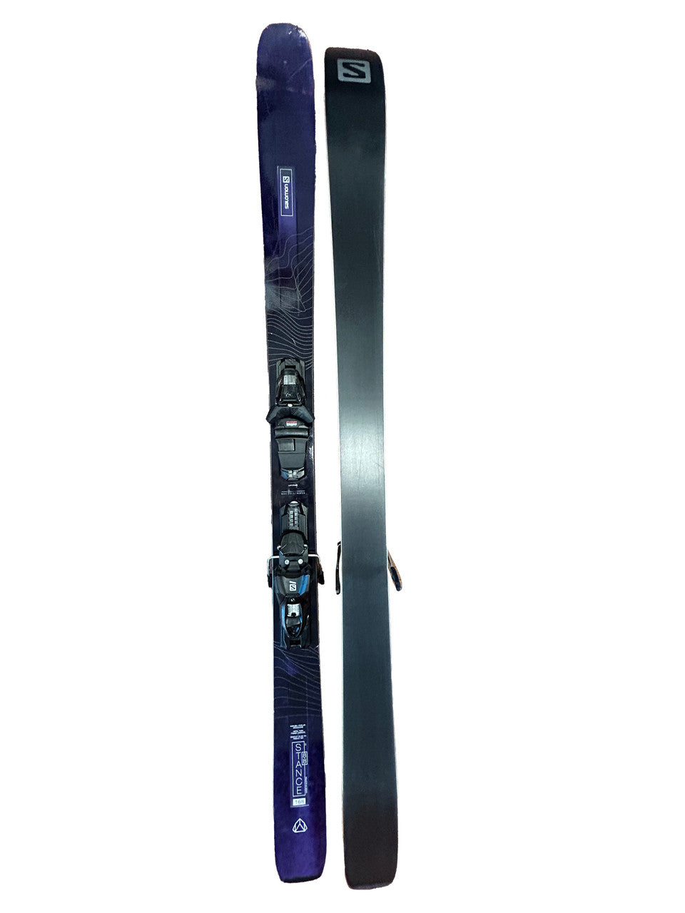 Salomon Stance 88 Skis With Salomon 3M 10 Bindings - 168cm (B) - image 3