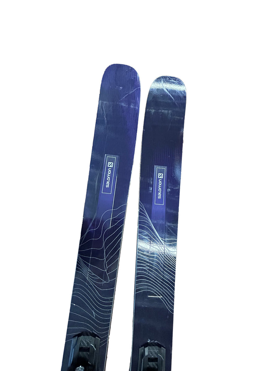 Salomon Stance 88 Skis With Salomon 3M 10 Bindings - 168cm (B) - image 5