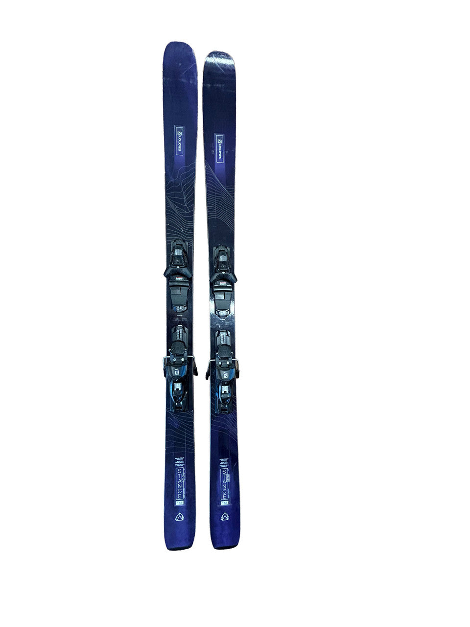 Salomon Stance 88 Skis With Salomon 3M 10 Bindings - 168cm (B) - image 6