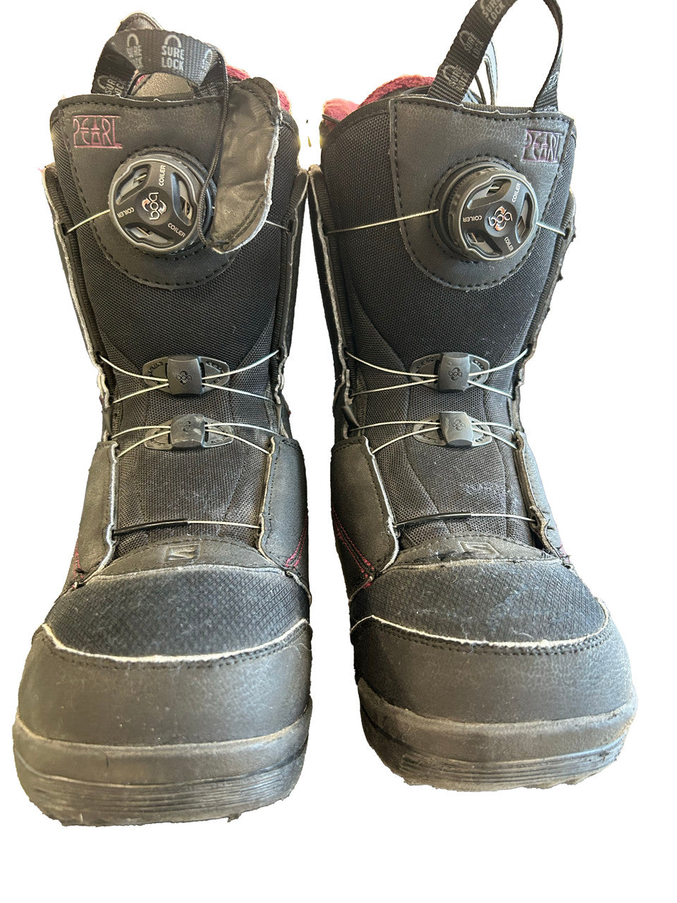 Salomon Pearl Boa  Snowboard Boots- Multiple Women's Sizes Avalible - image 3