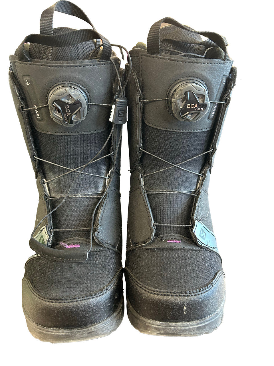 Salomon Pearl Boa Iridescent Snowboard Boots - Multiple Women's Sizes Available - image 5