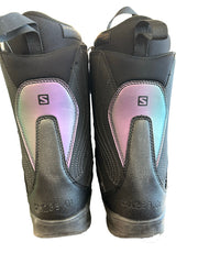 Salomon Pearl Boa Iridescent Snowboard Boots - Multiple Women's Sizes Available - image 1