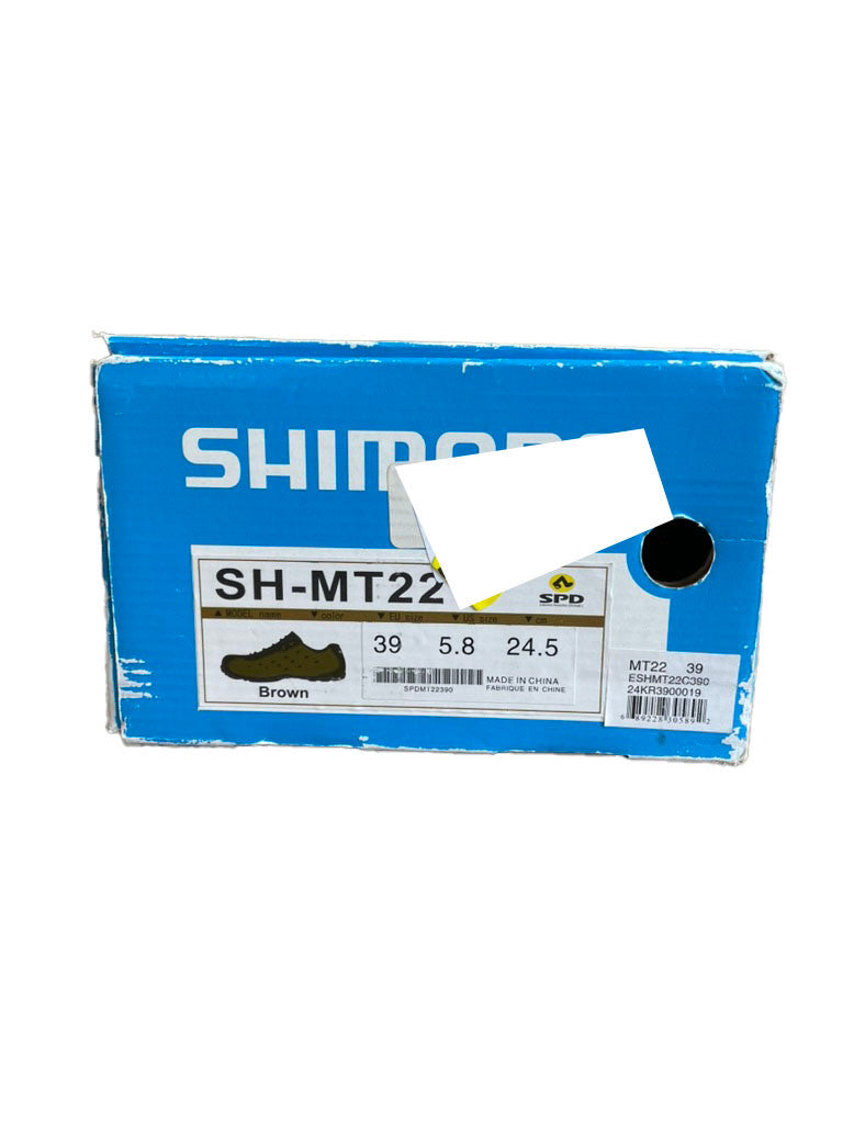 Shimano SH-MT22 bike shoes sz EU39/US5.8 - image 2