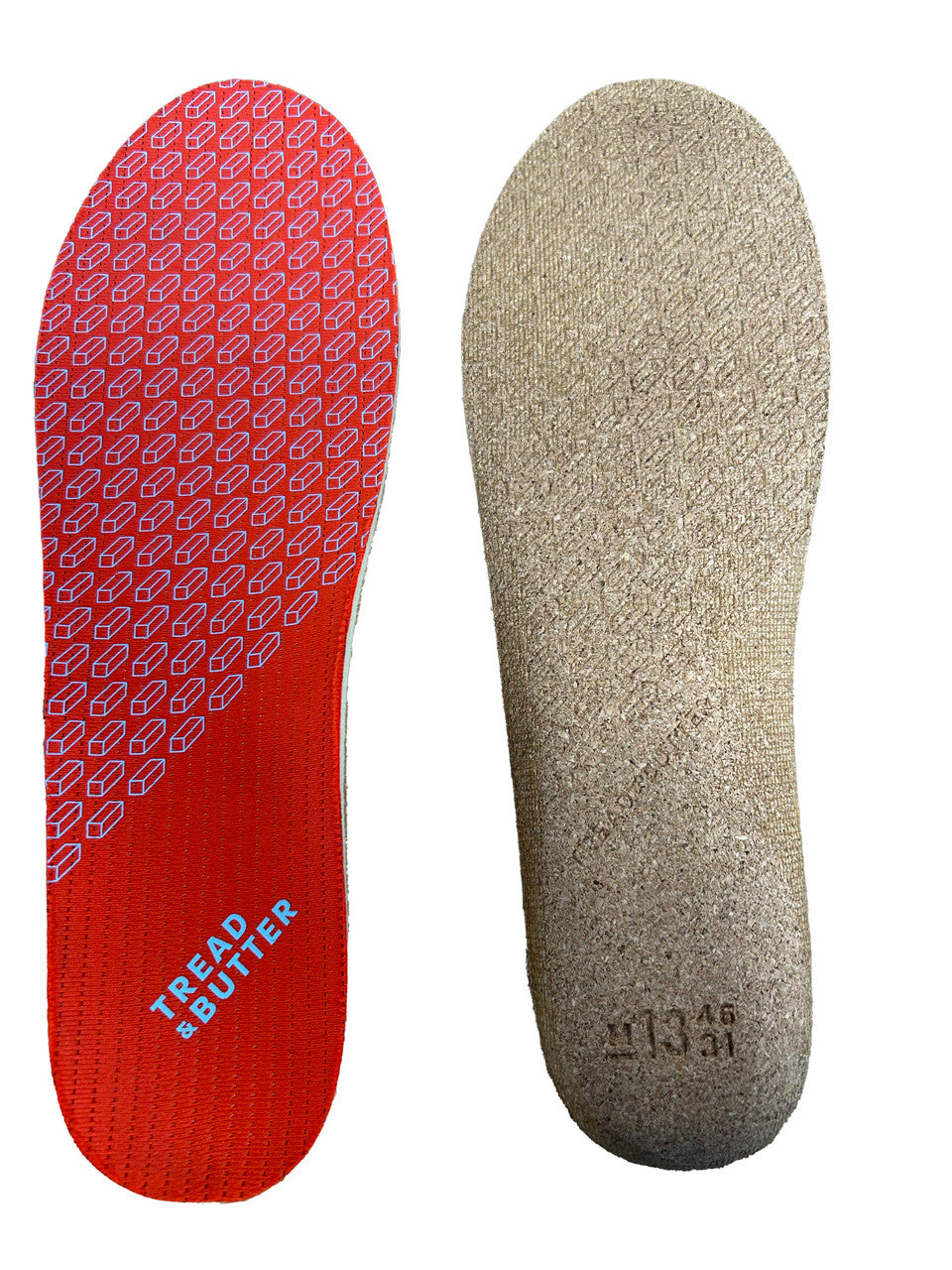 Tread & Butter Suntoucher Low Arch Cork Insoles - image 5