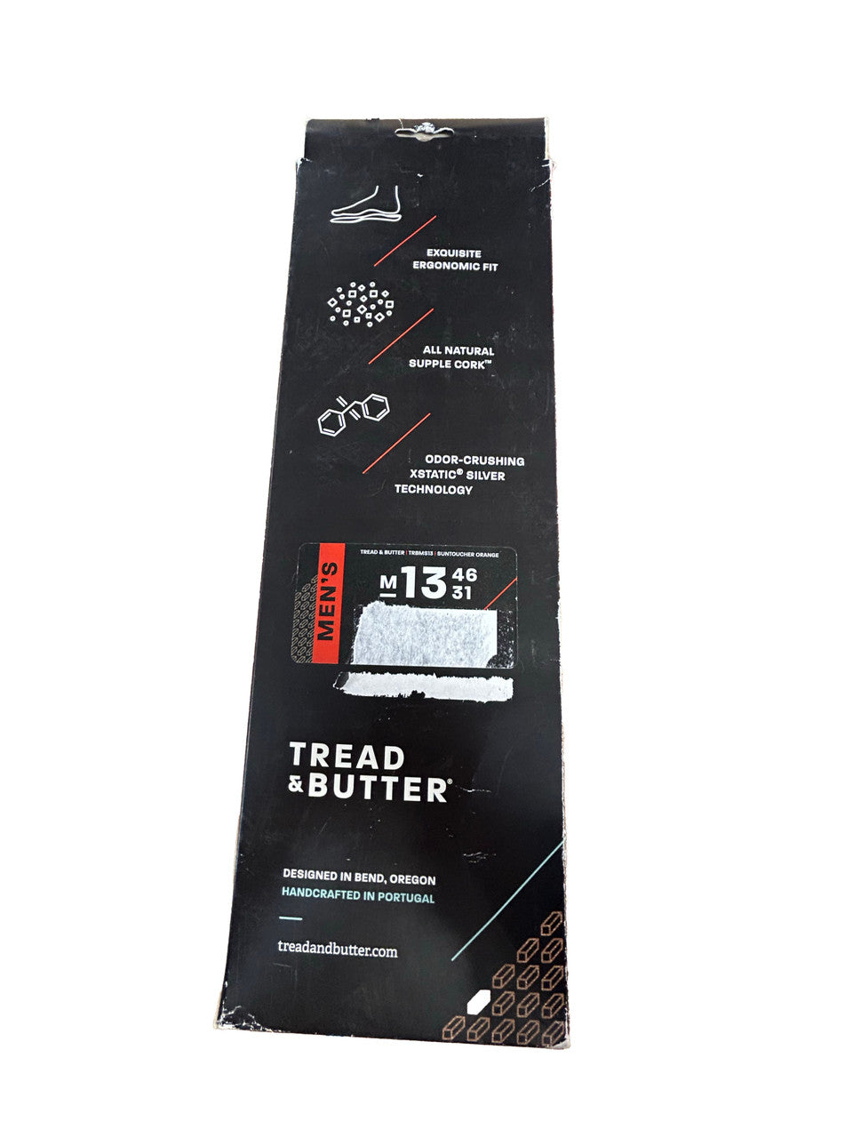 Tread & Butter Suntoucher Low Arch Cork Insoles - image 4