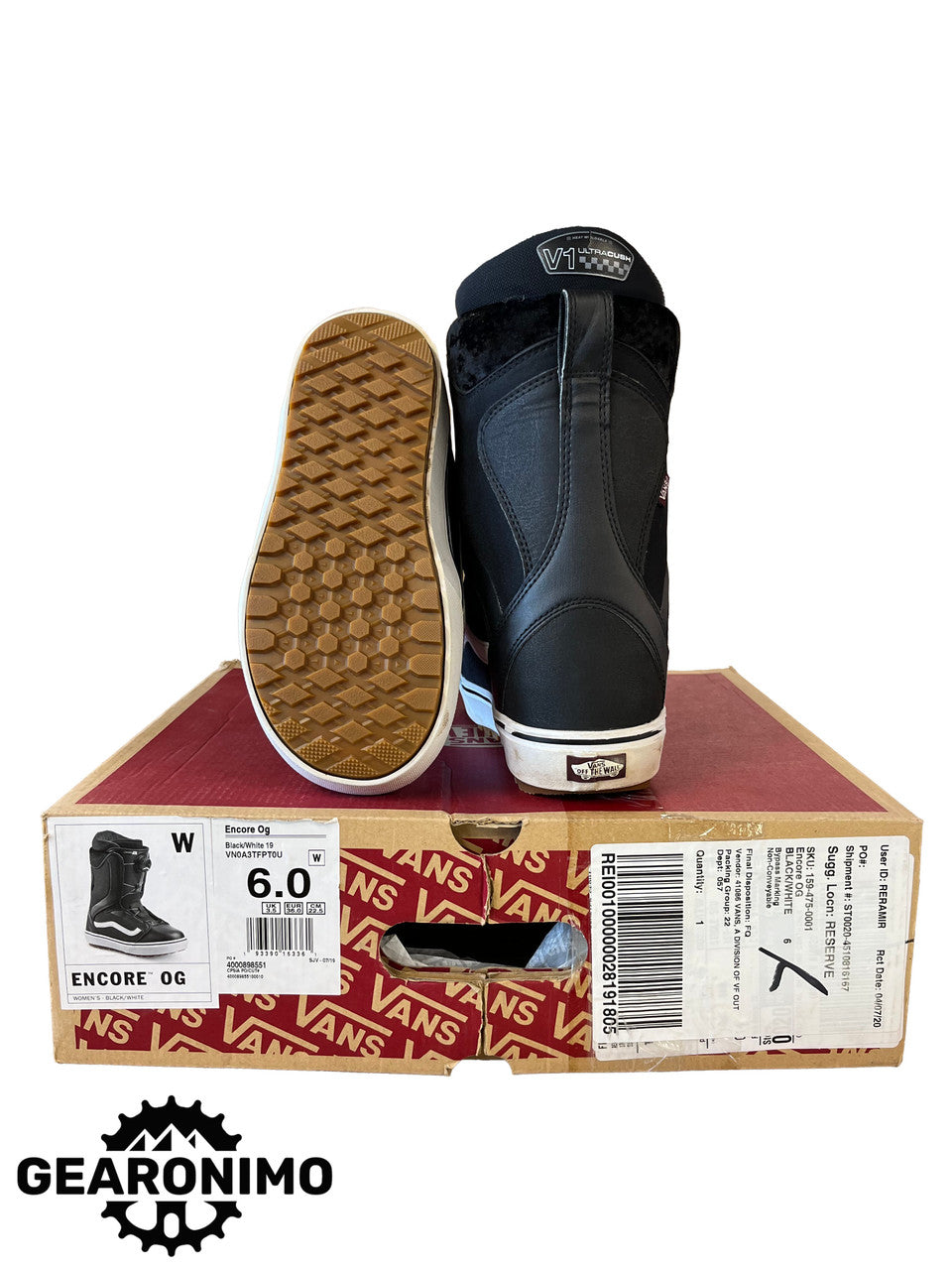 Vans Encore Snowboard Boots - Women's 6 - image 2