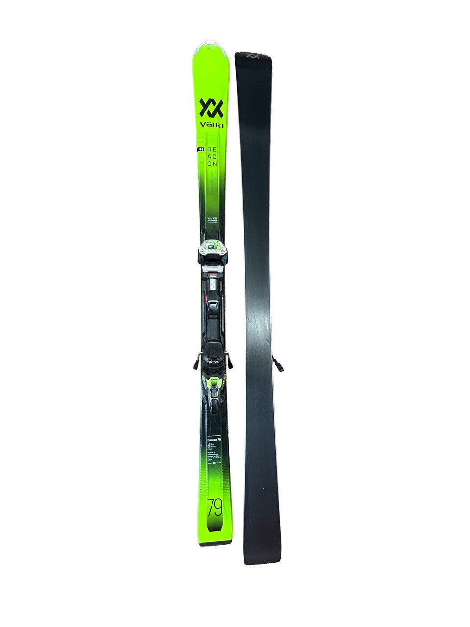 Volkl Deacon 79 Skis With Marker Ride Wide XL Bindings - 163cm (A) - image 2