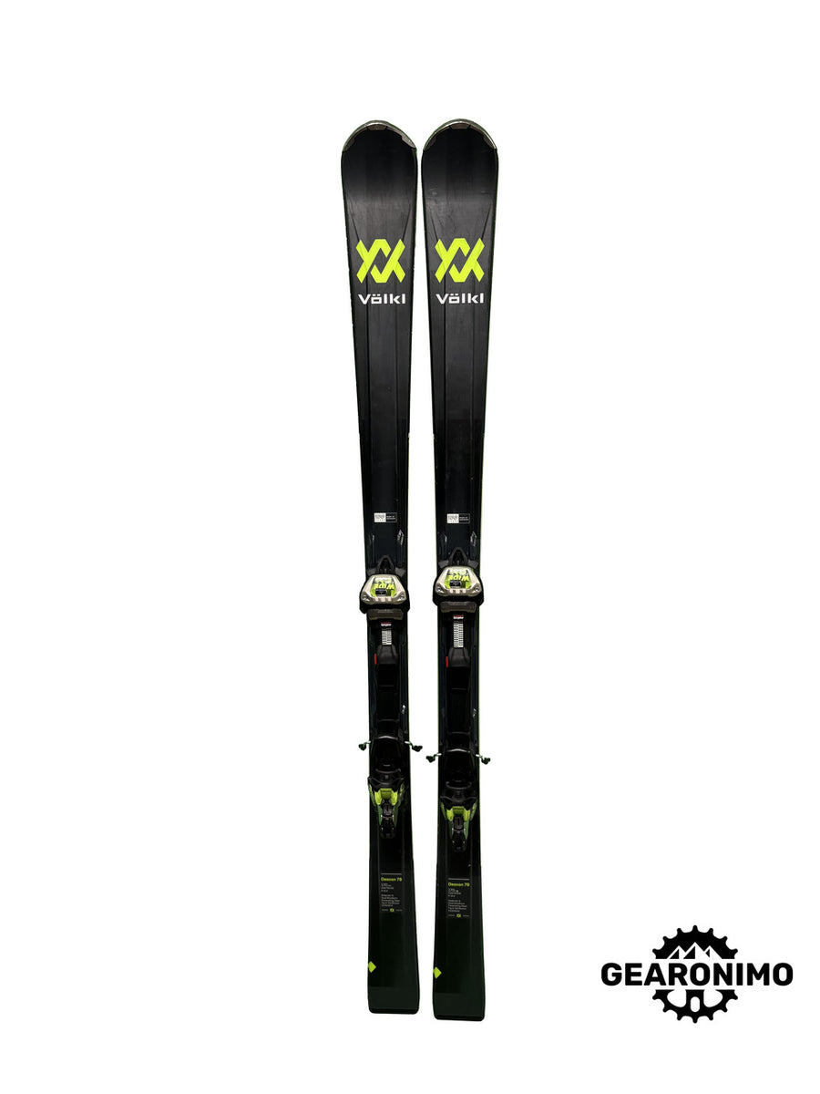 Volkl Deacon 79 Skis With Marker Wide Ride XL Bindings - Multiple Sizes Available