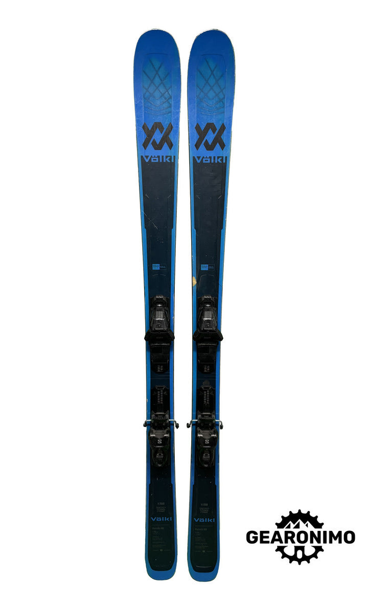 Volkl Kendo 88 Skis With Salomon M11 Bindings - Multiple Sizes Available - image 1