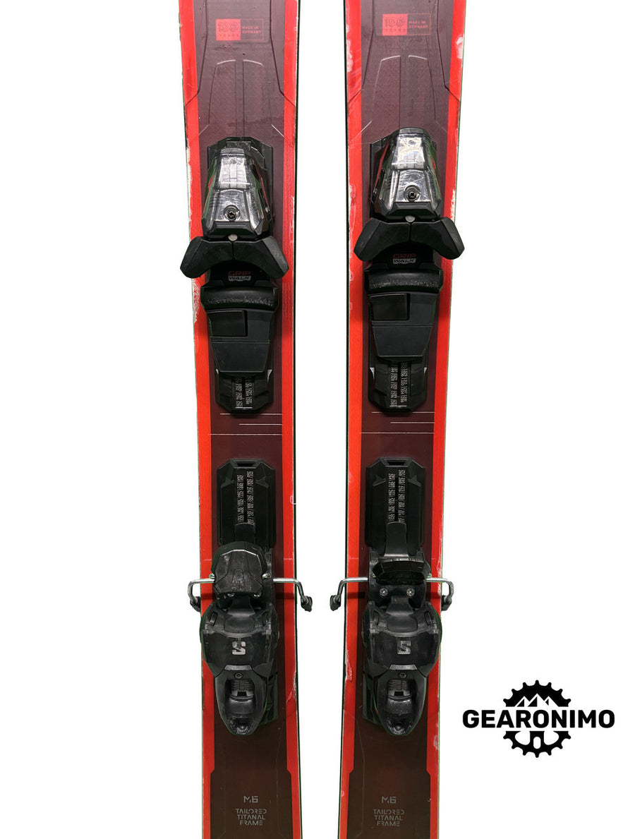 Volkl Mantra M6 Skis With Salomon M11 Bindings - Multiple Sizes Available - image 3