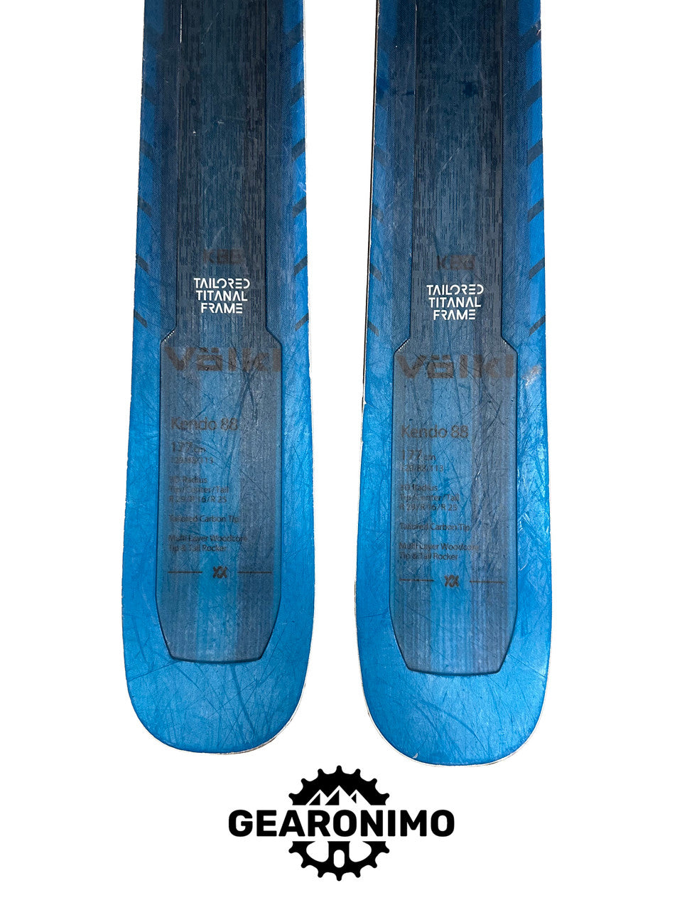 Volkl Kendo 88 With Salomon M11 Bindings – 177cm - image 8